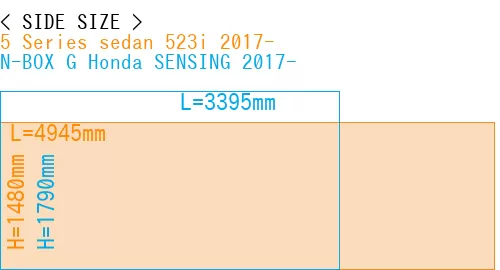 #5 Series sedan 523i 2017- + N-BOX G Honda SENSING 2017-